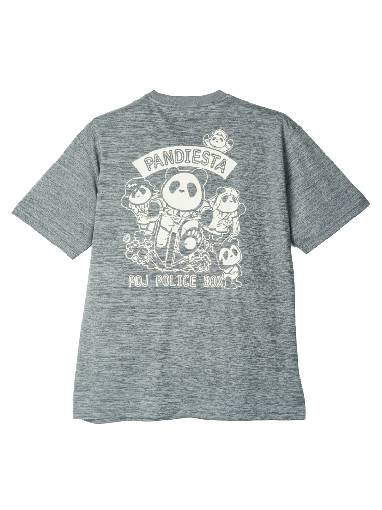 【PANDIESTAJAPAN】パンダポリスDRYメッシュTシャツ