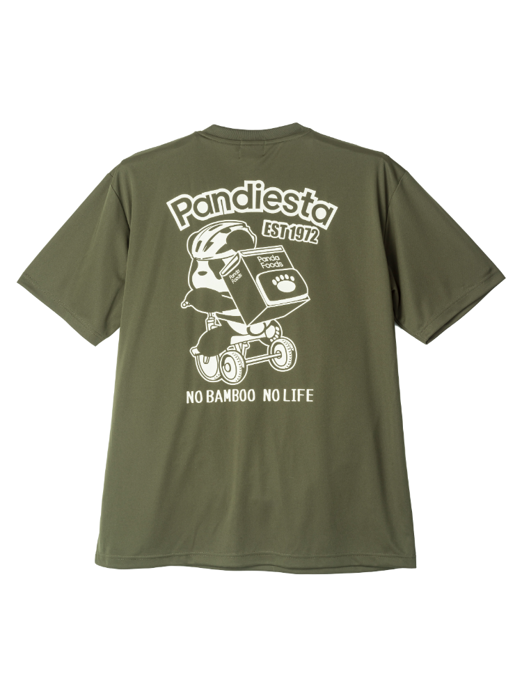 【PANDIESTAJAPAN】三輪車パンダDRYメッシュTシャツ
