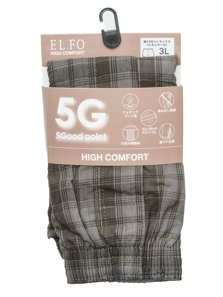 【EL.FO】トランクスA3L/4L/5L【綿100%】