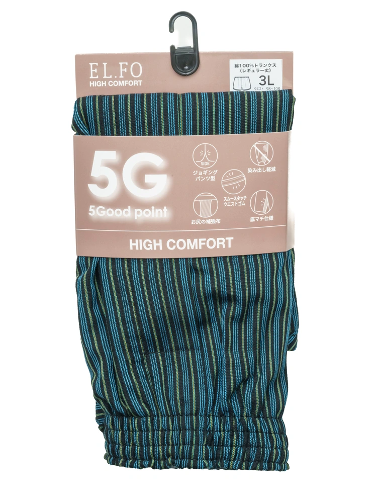 【EL.FO】トランクスB3L/4L/5L【綿100%】