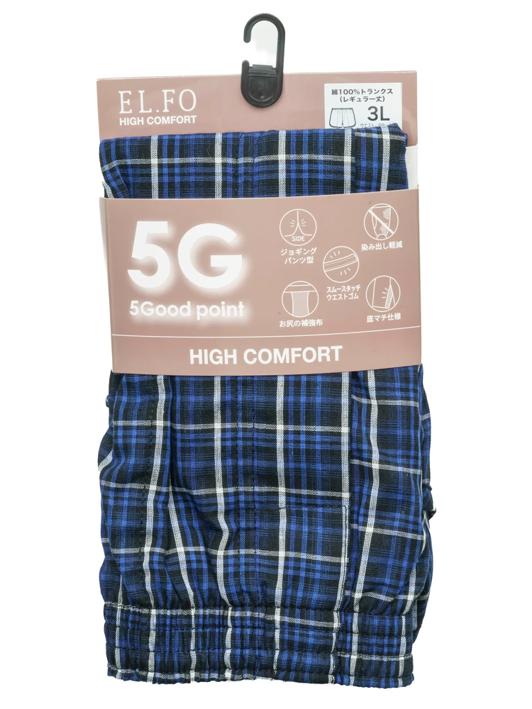 【EL.FO】トランクスC3L/4L/5L【綿100%】