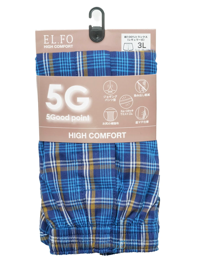 【EL.FO】トランクスC3L/4L/5L【綿100%】