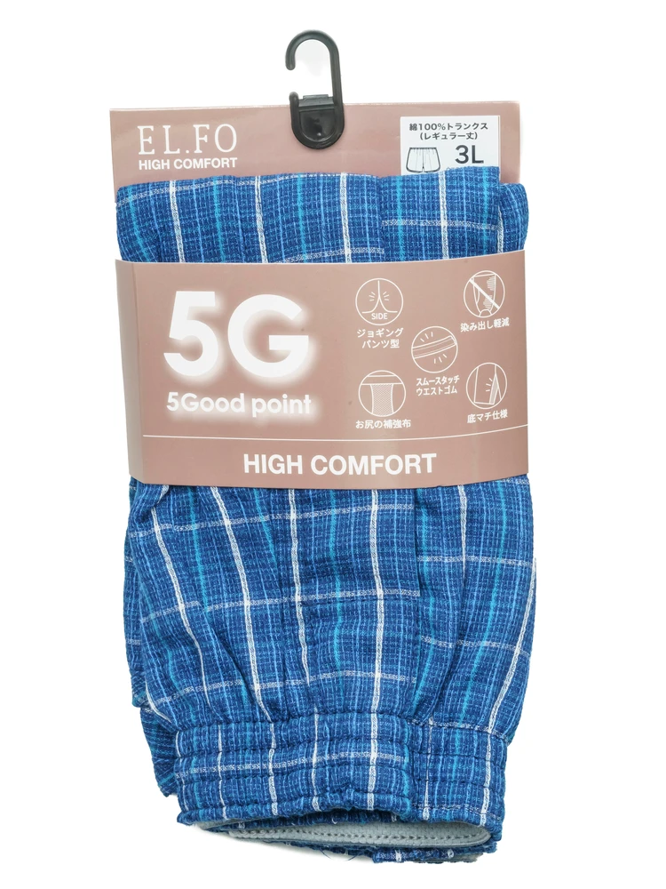 【EL.FO】トランクスC3L/4L/5L【綿100%】