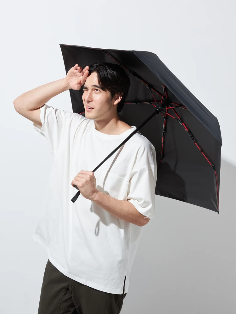 ビッグサイズ折畳み傘60cm【晴雨兼用】