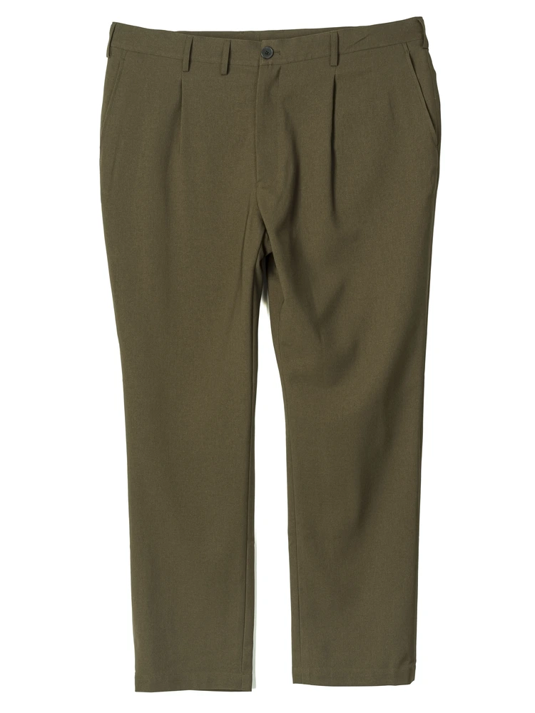 【アーバンワークス】無地1タックイージーパンツドローコード