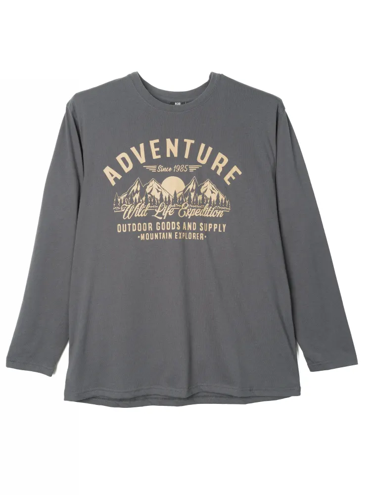 プリントロングＴシャツ（アウトドア）