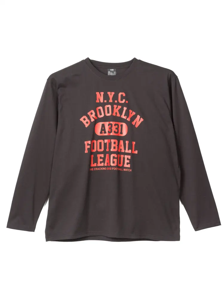 プリントロングＴシャツ（カレッジNY）