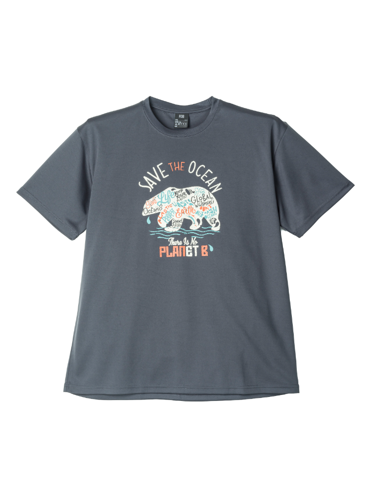 ドライメッシュ半袖プリントＴシャツ（アニマル）