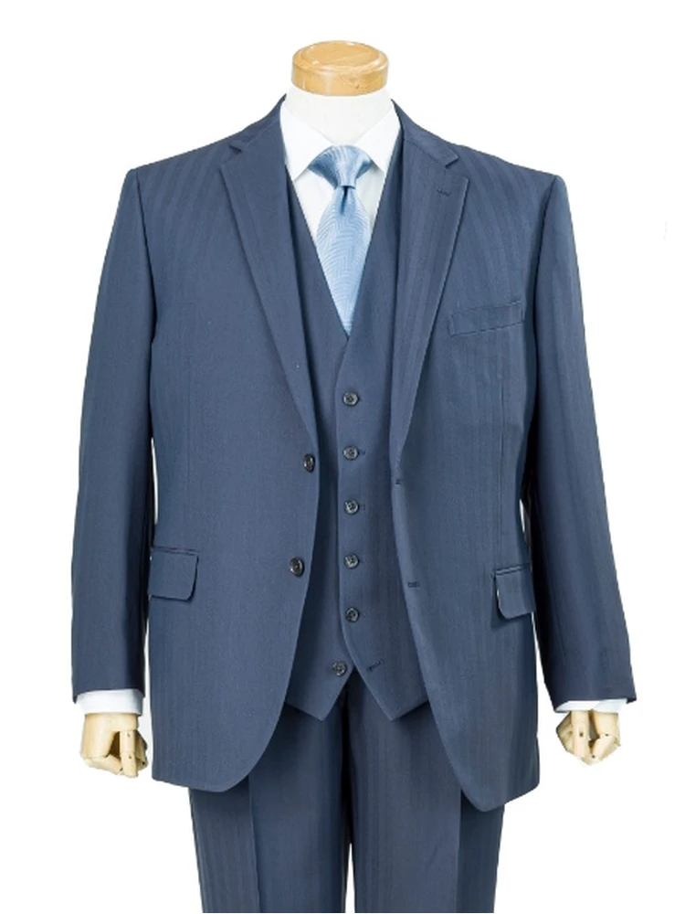 ソローラストレッチ織柄スリーピース【アジャスター】