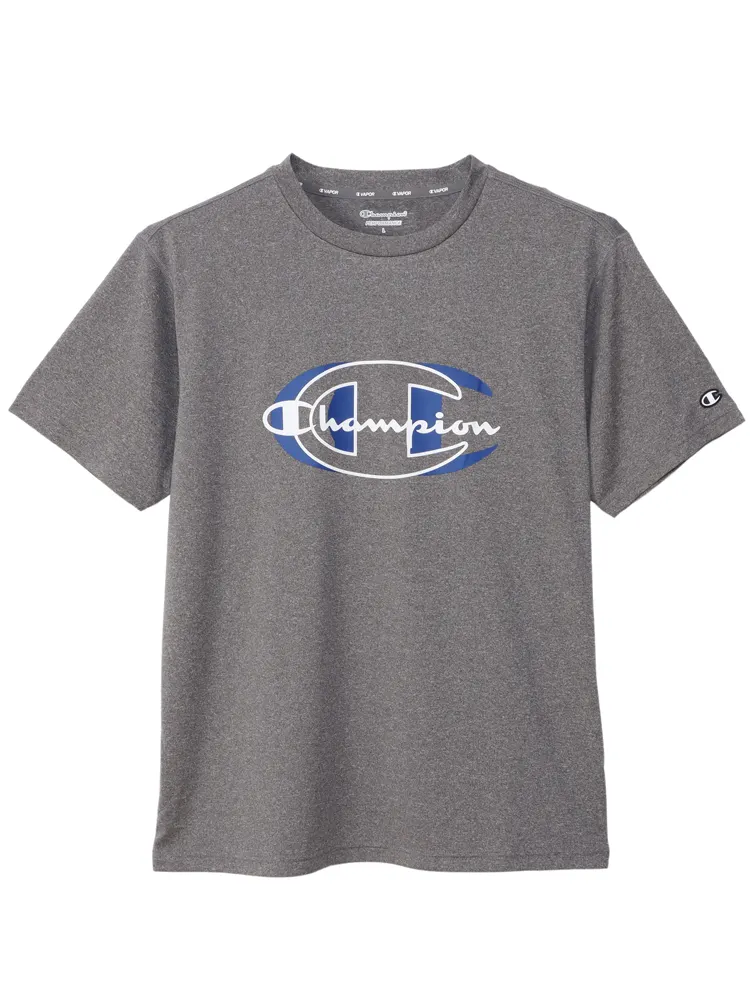 【Champion(チャンピオン)】機能コンビロゴTシャツ大きいサイズ