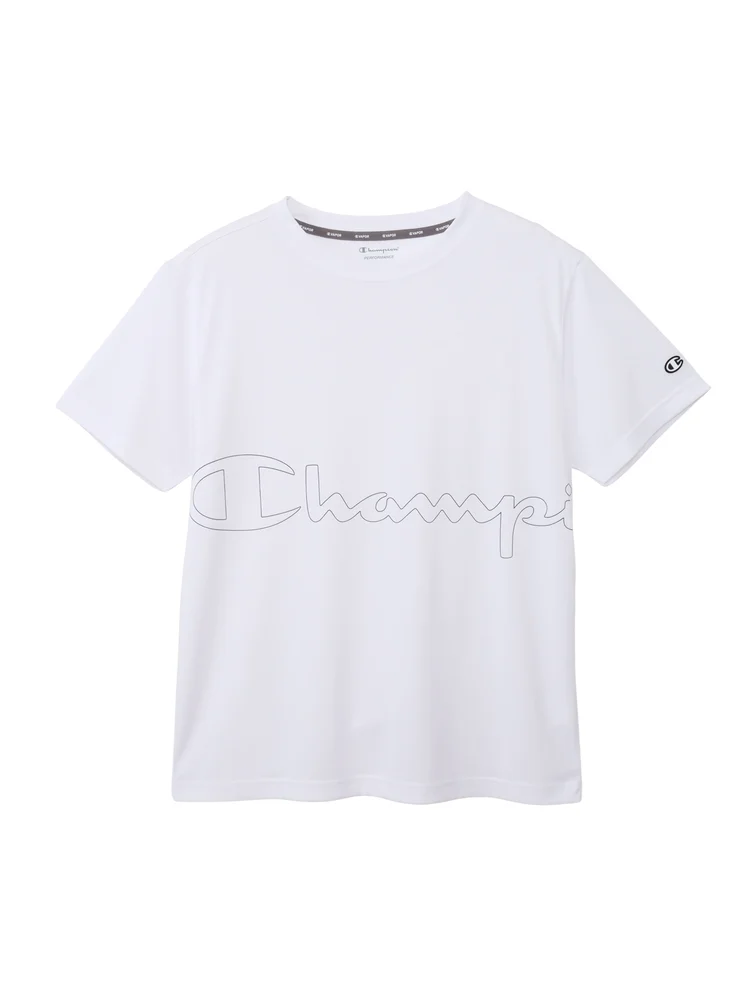 【Champion(チャンピオン)】機能横ロゴTシャツB