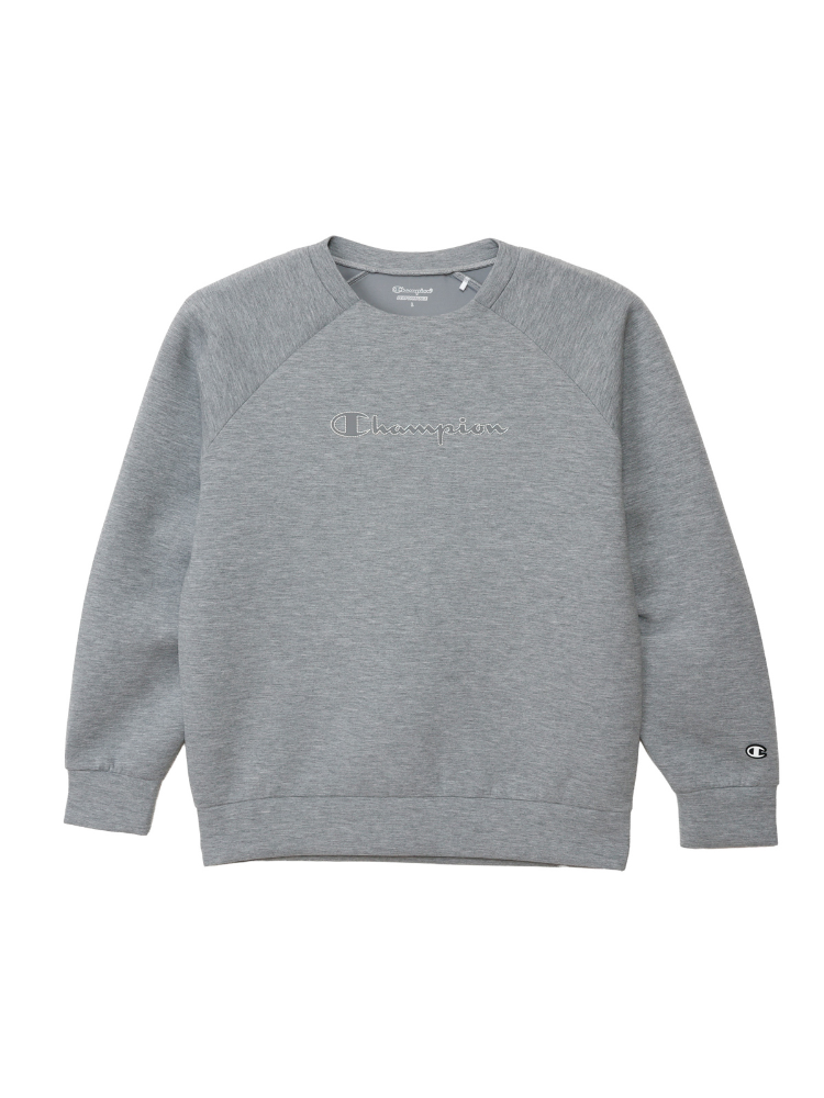 【Champion(チャンピオン)】テックウィーブロゴスウェットシャツ