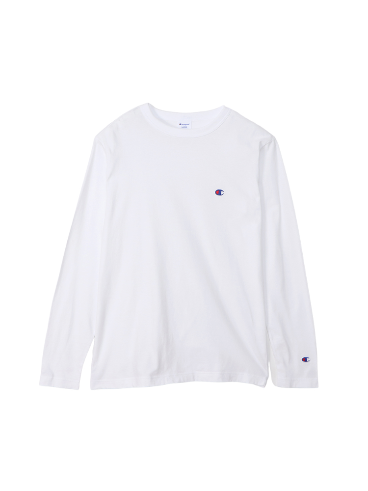 【Champion(チャンピオン)】ワンポイントロングTシャツ