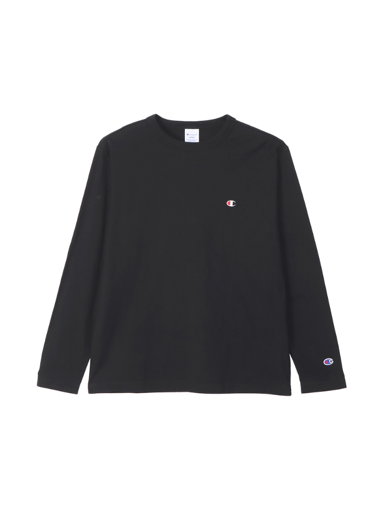 【Champion(チャンピオン)】ワンポイントロングTシャツ