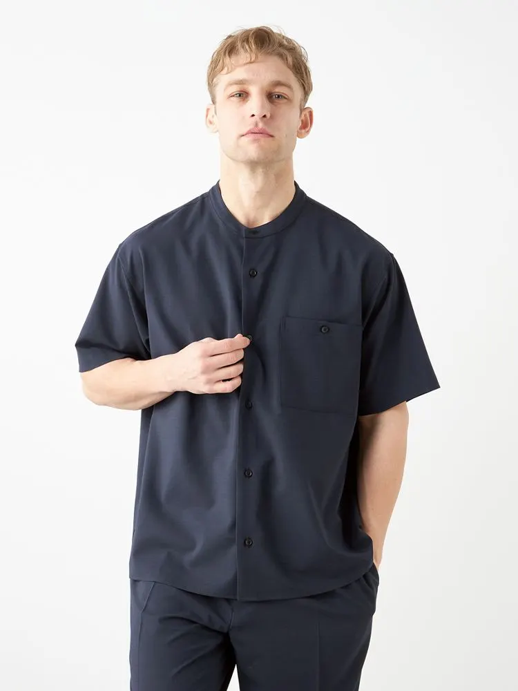 【アーバンワークス】吸水速乾ストレッチオーバーシャツ