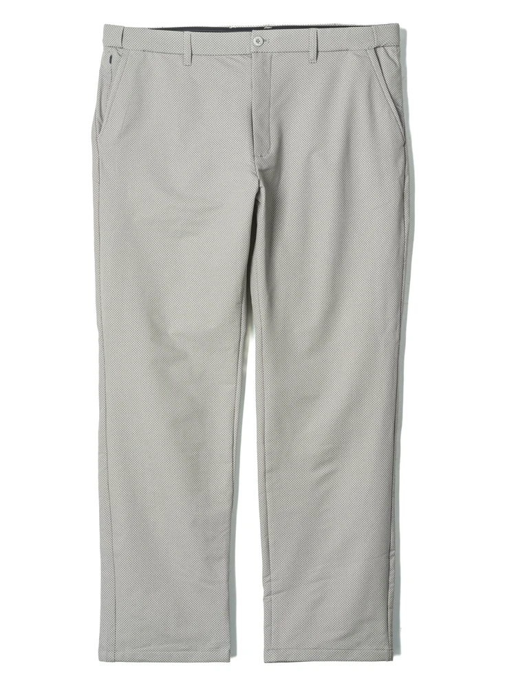 【ルコックゴルフ】保温ダイヤ柄ロングパンツ