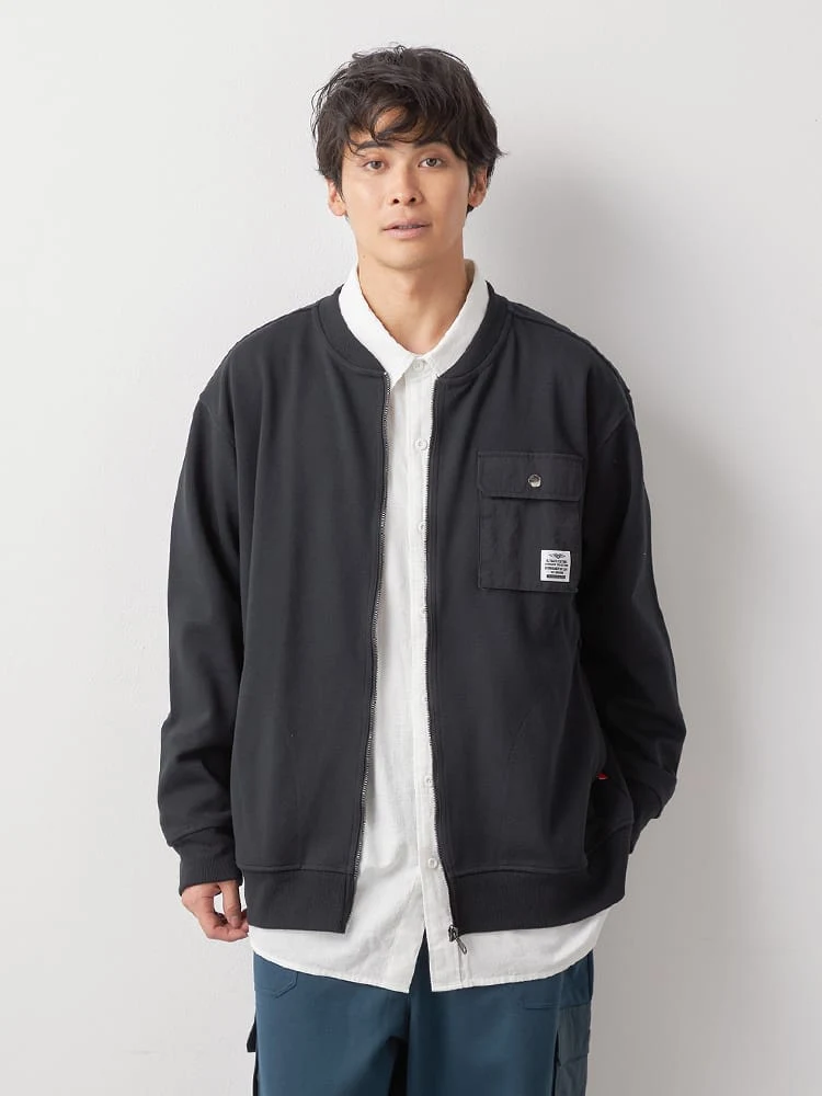 【REDBERETS(レッドベレー)】WフェイスミリタリーZIPトップ