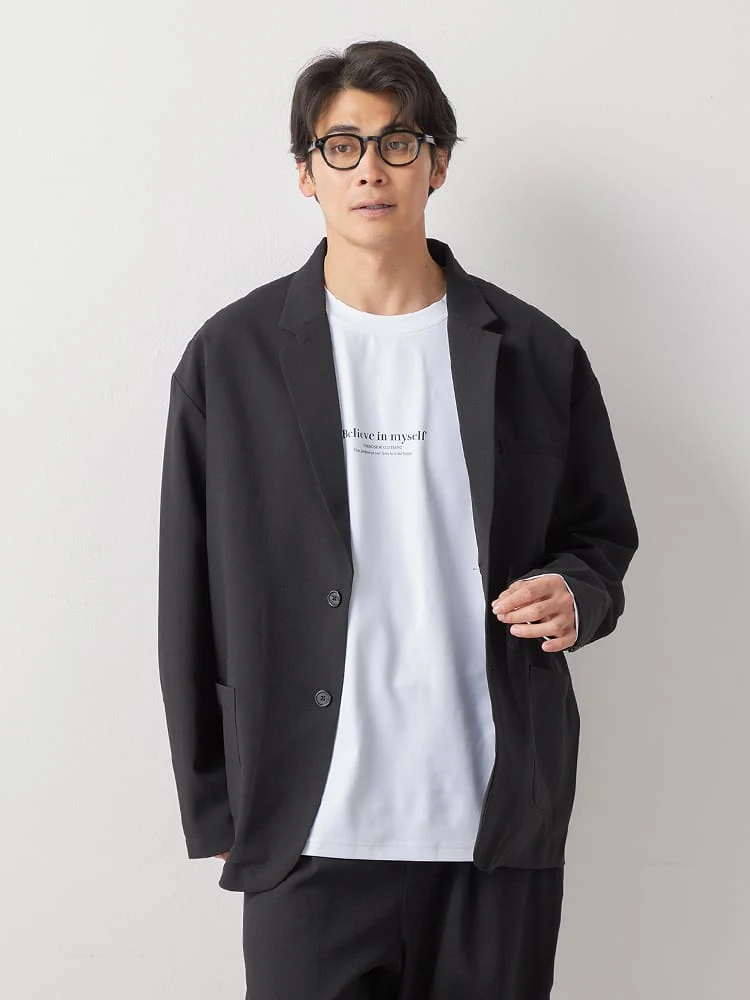 【TSC】テックリネンライトストレッチイージージャケット