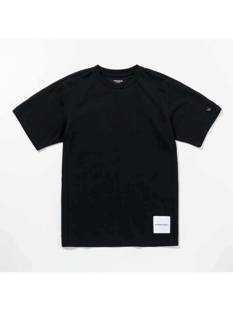 【1PIU1UGUALE3RELAX】NAMEPATCHT-SHIRT