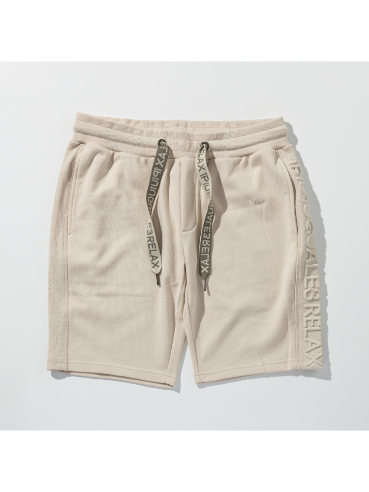 【1PIU1UGUALE3RELAX】EMBOSSEDLOGOSHORTS