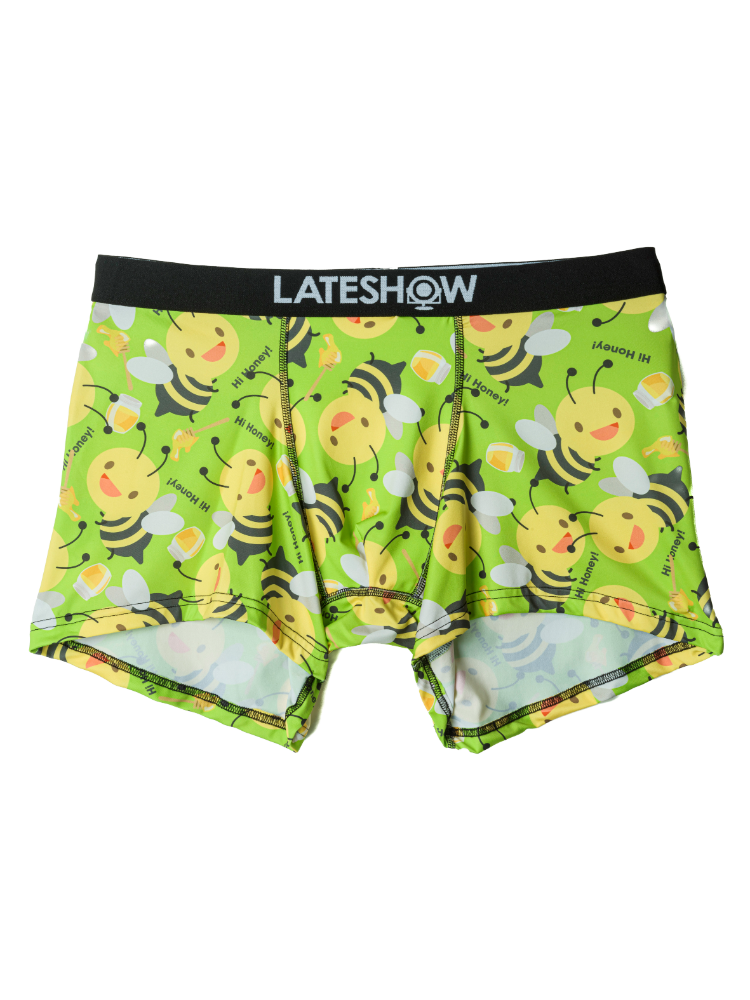 LATESHOWボクサーパンツハチ