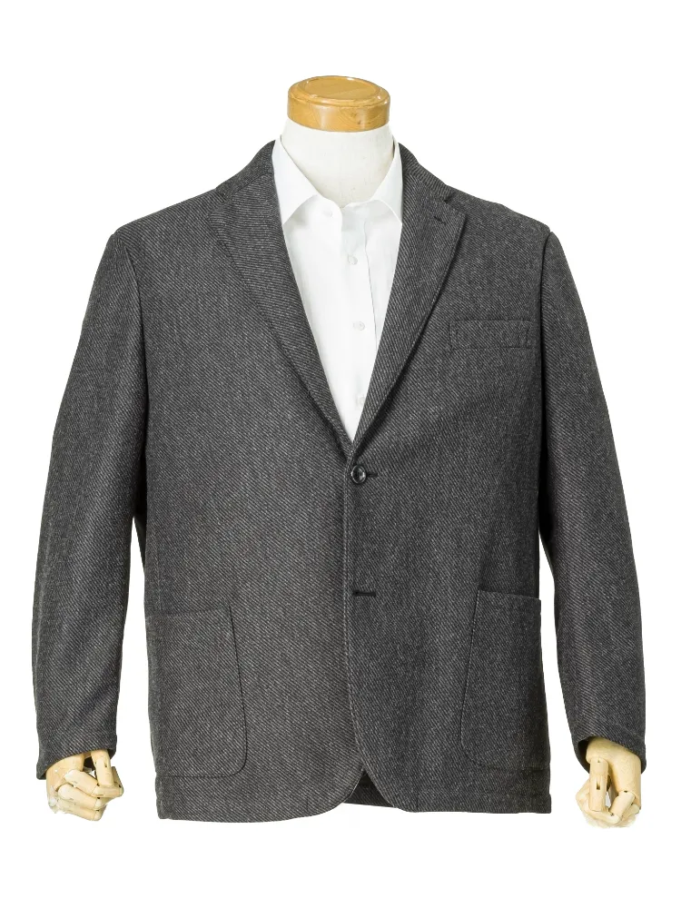 【EDWIN】デニスラROOMYTAILOREDJACKETLOW-GAUGEKNIT