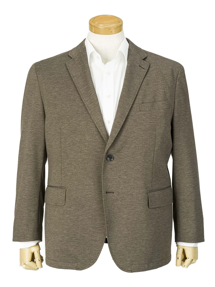 【EDWIN(エドウィン)】ニットデニム調2Bジャケット