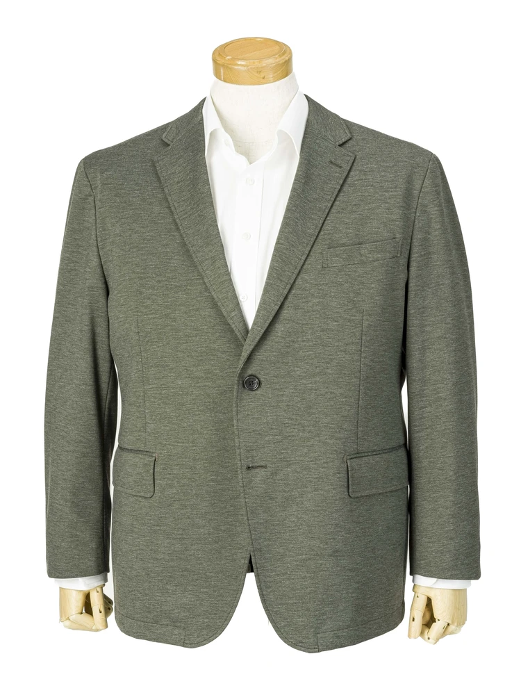 【EDWIN(エドウィン)】ニットデニム調2Bジャケット