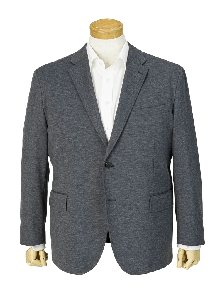 【EDWIN(エドウィン)】ニットデニム調2Bジャケット