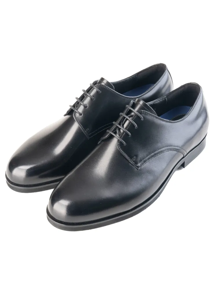 6E軽量通気外羽根プレーンシューズ