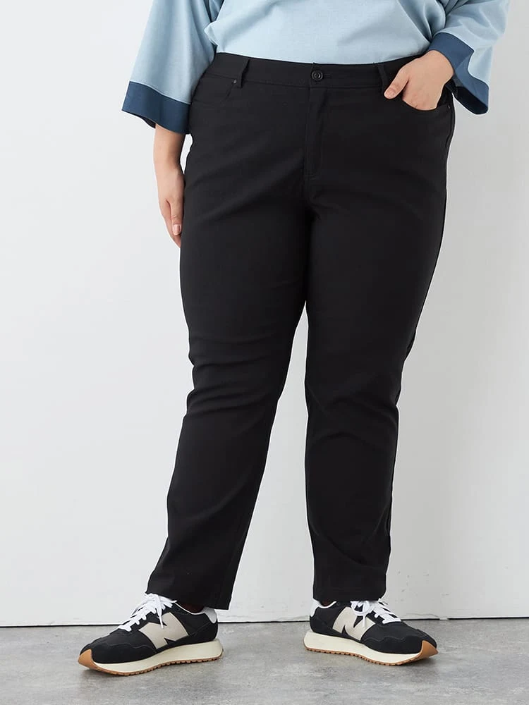 【EL.FO(エルフォ)】美形Fitストレートパンツ