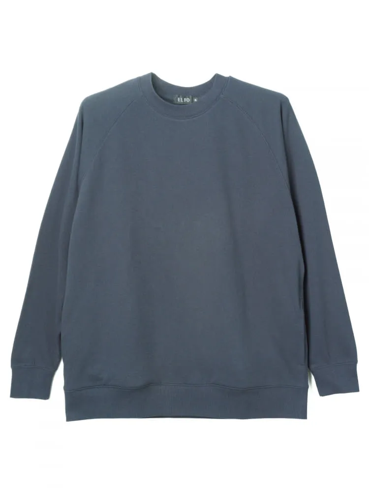 【EL.FO】無地クルーネックトレーナー