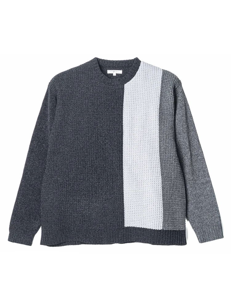 モール切替クルーセーター