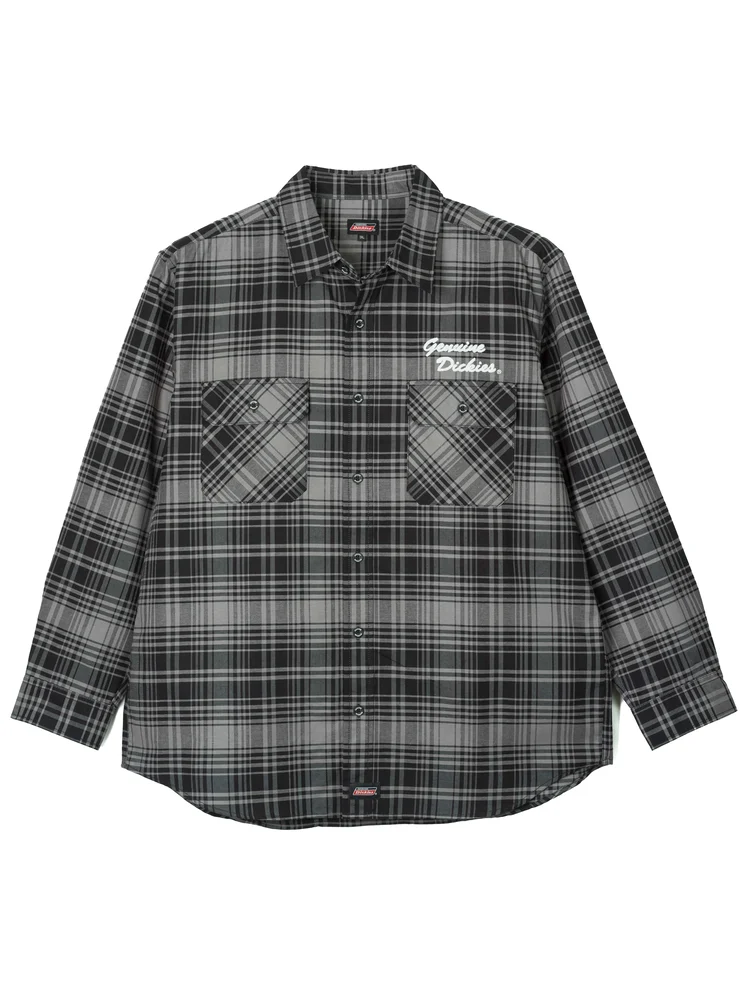 【GENUINEDICKIES】オックスチェックシャツ