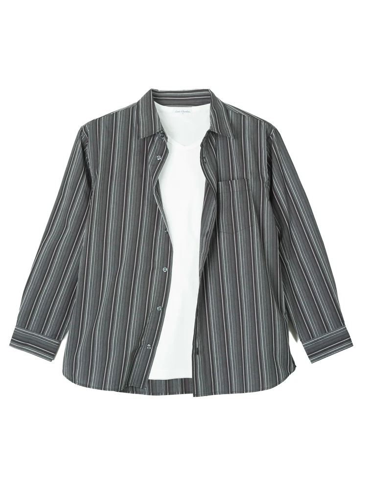【ルイシャブロン】シャツアンサンブル