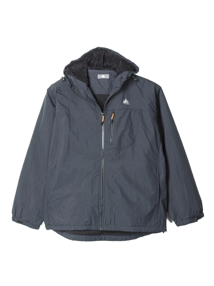 【ロゴスパーク】裏フリースナイロンパーカー