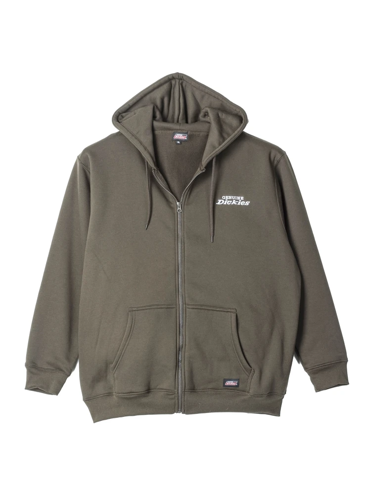【GENUINEDICKIES】裏起毛フルジップパーカー