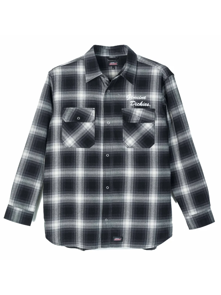 【GENUINEDICKIES】チェックワークシャツ