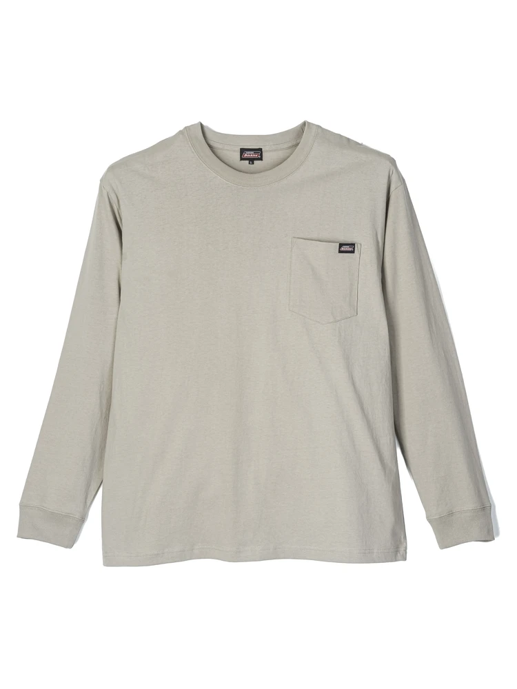 【GENUINEDICKIES】天竺ポケ付きリブＴ