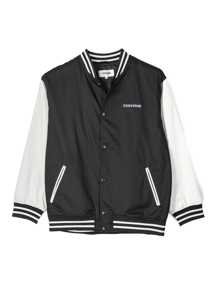 【CONVERSE(コンバース)】袖配色スタジアムジャケット
