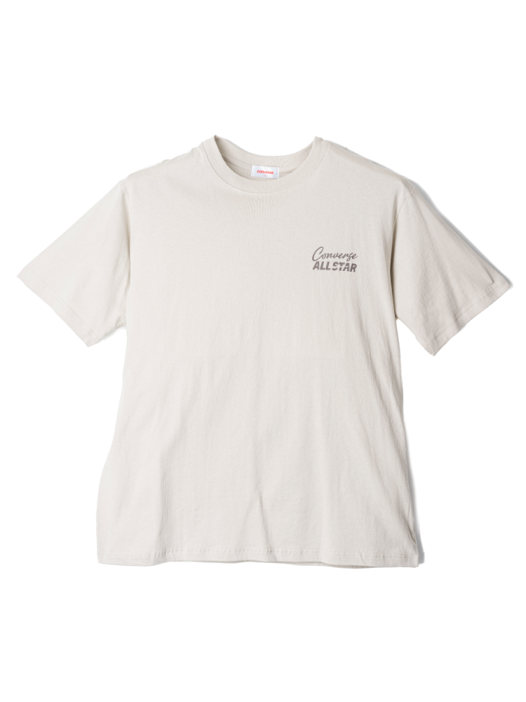【CONVERSE(コンバース)】天竺型押しバックロゴプリント半袖Ｔシャツ