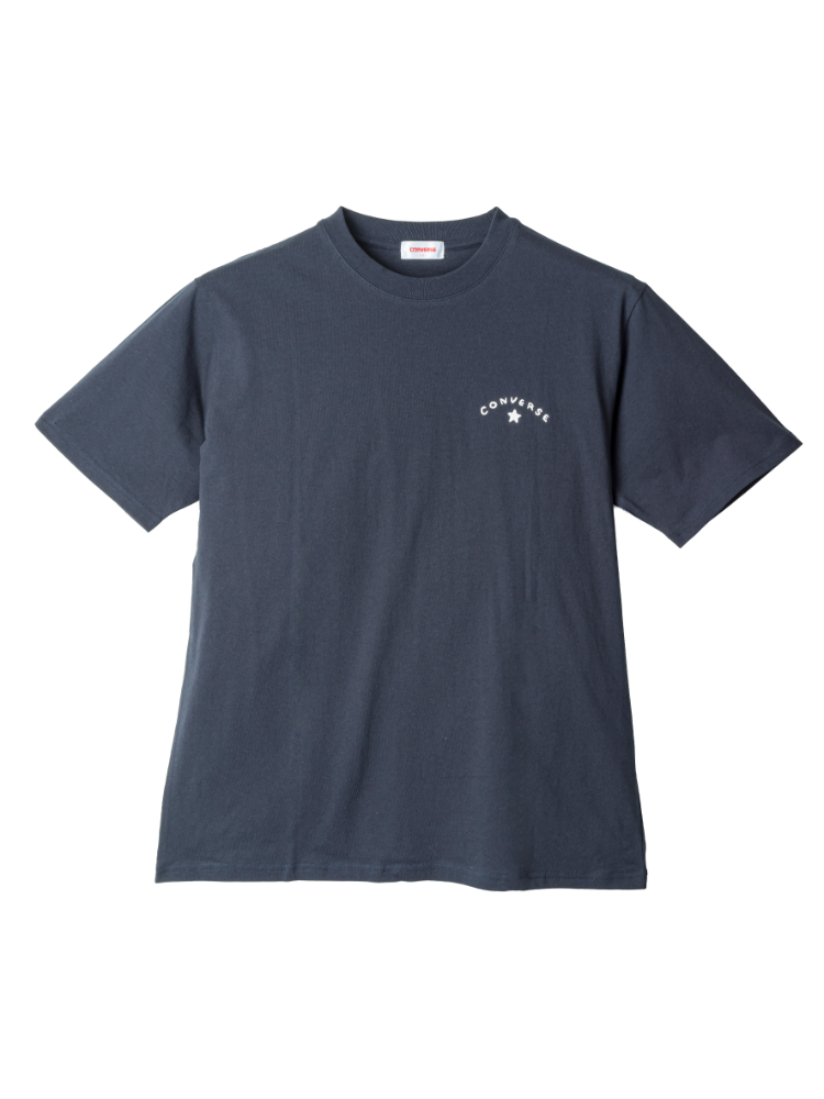 【CONVERSE(コンバース)】天竺バックシューズプリント半袖Ｔシャツ