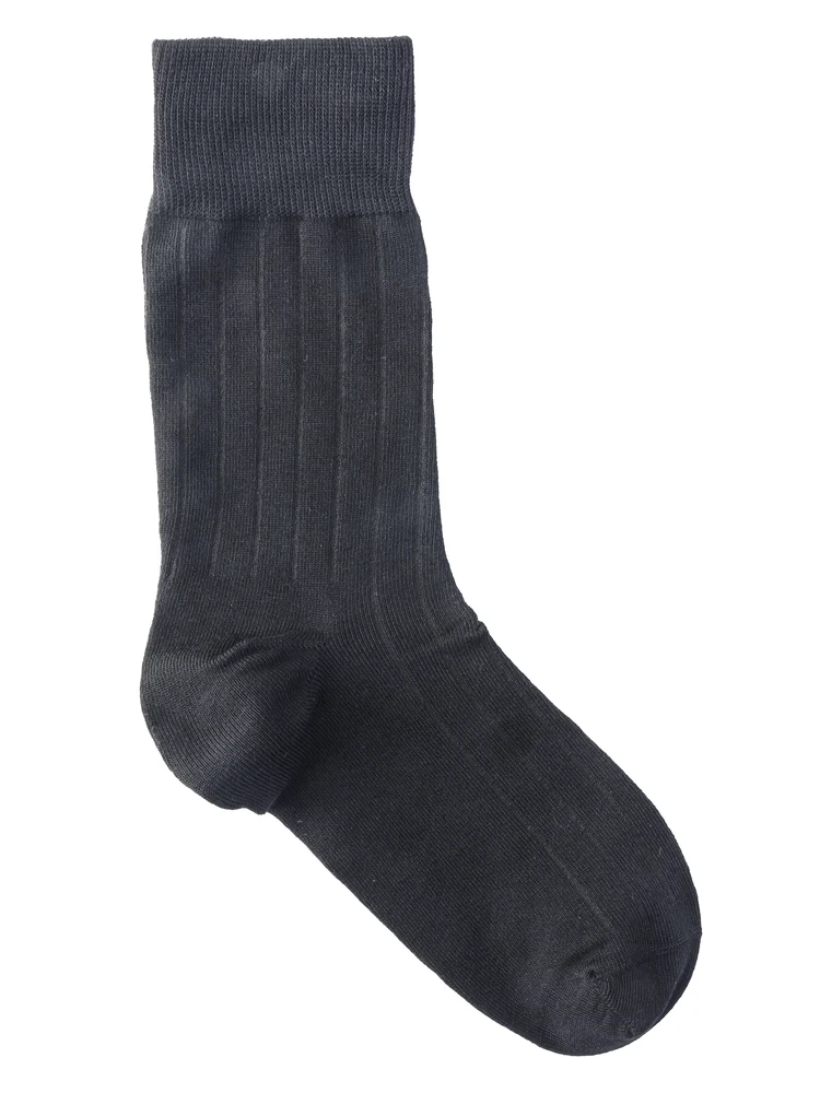 幅広直角大寸クルー丈ソックス29-31cm