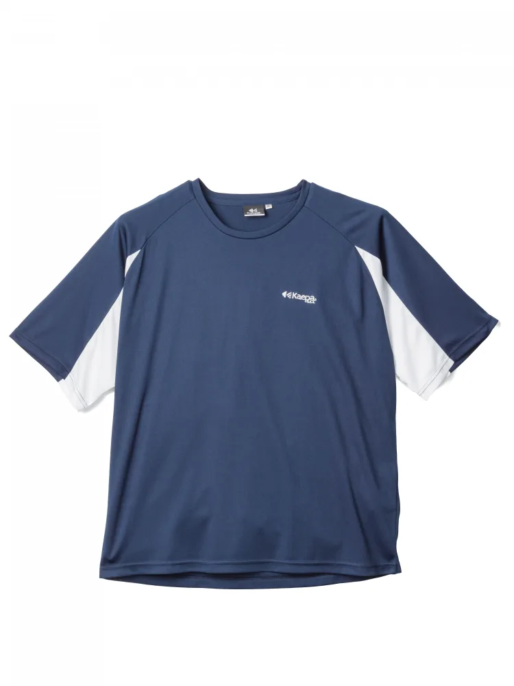 【Kaepa(ケイパ)】マイクロWメッシュクルーネックTシャツ