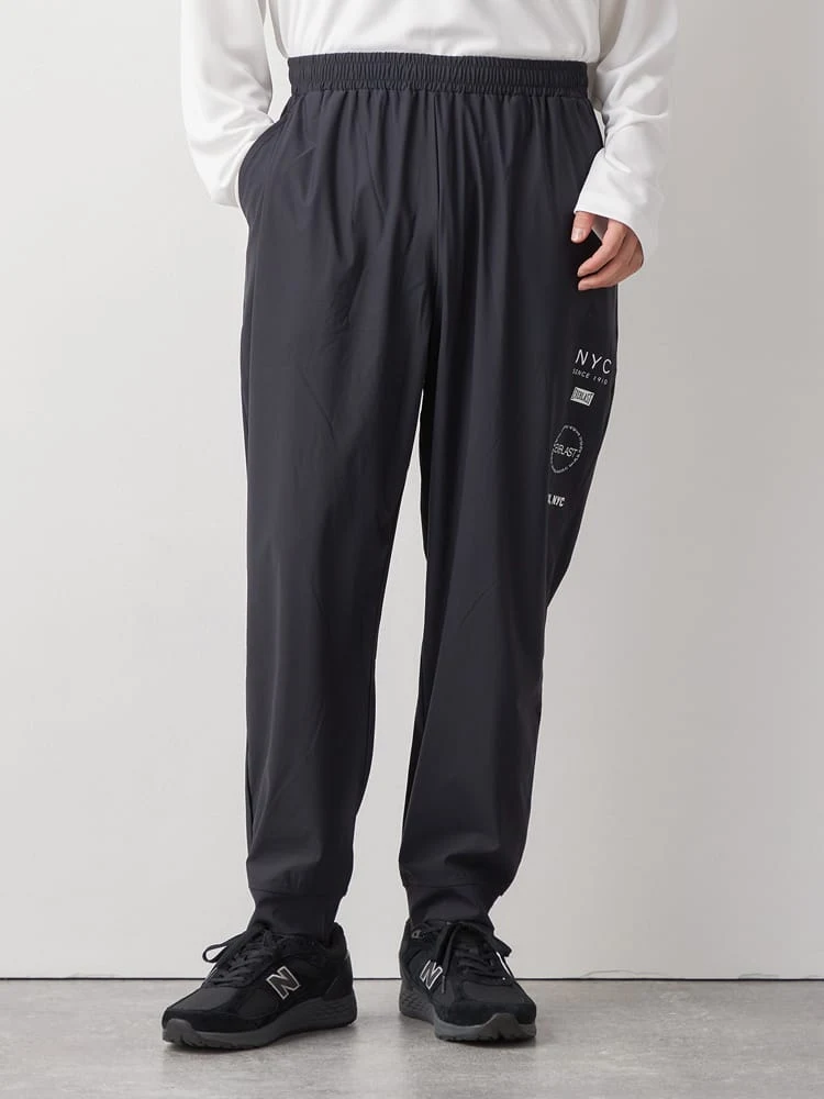 【EVERLAST(エバーラスト)】ナイロンストレッチロングパンツ