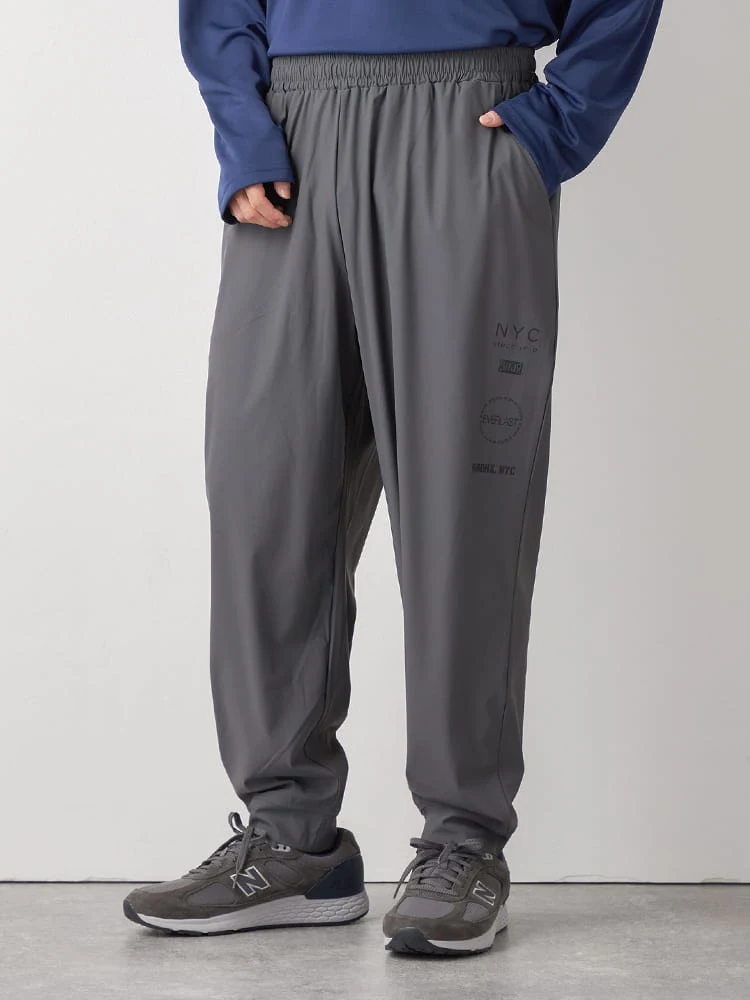 【EVERLAST(エバーラスト)】ナイロンストレッチロングパンツ