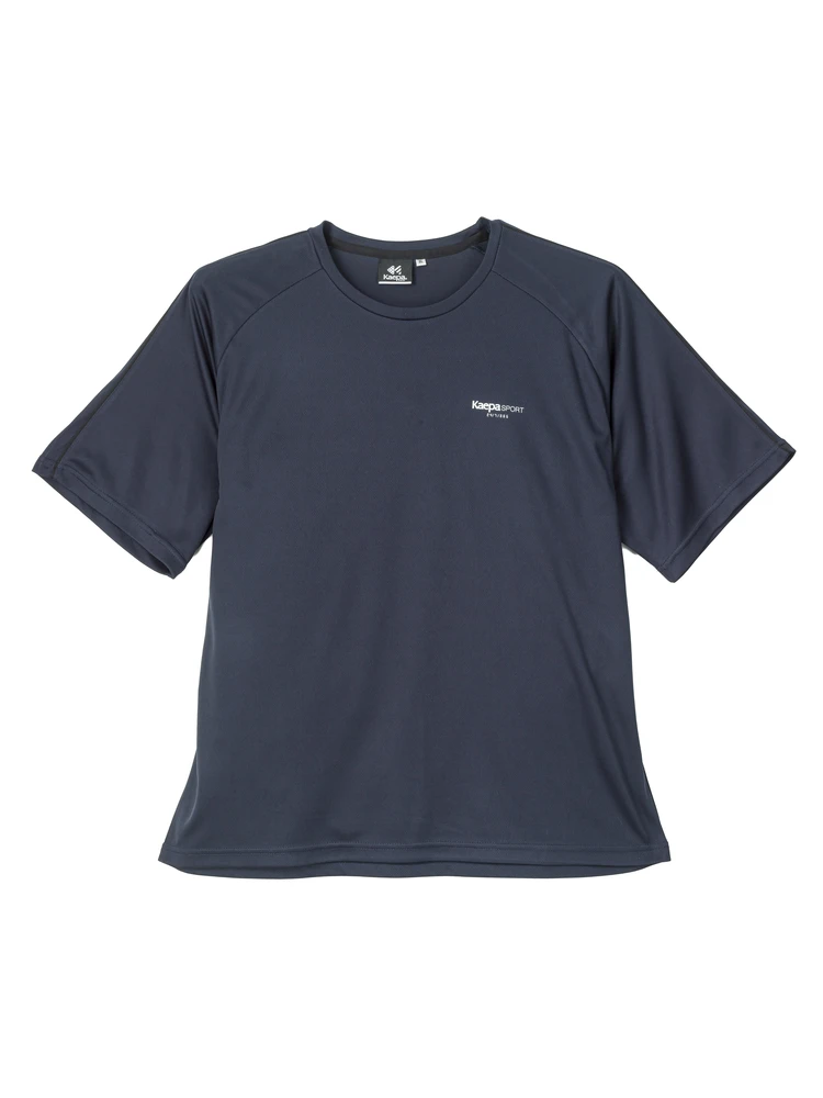 【Kaepa(ケイパ)】マイクロWメッシュクルーネックTシャツ