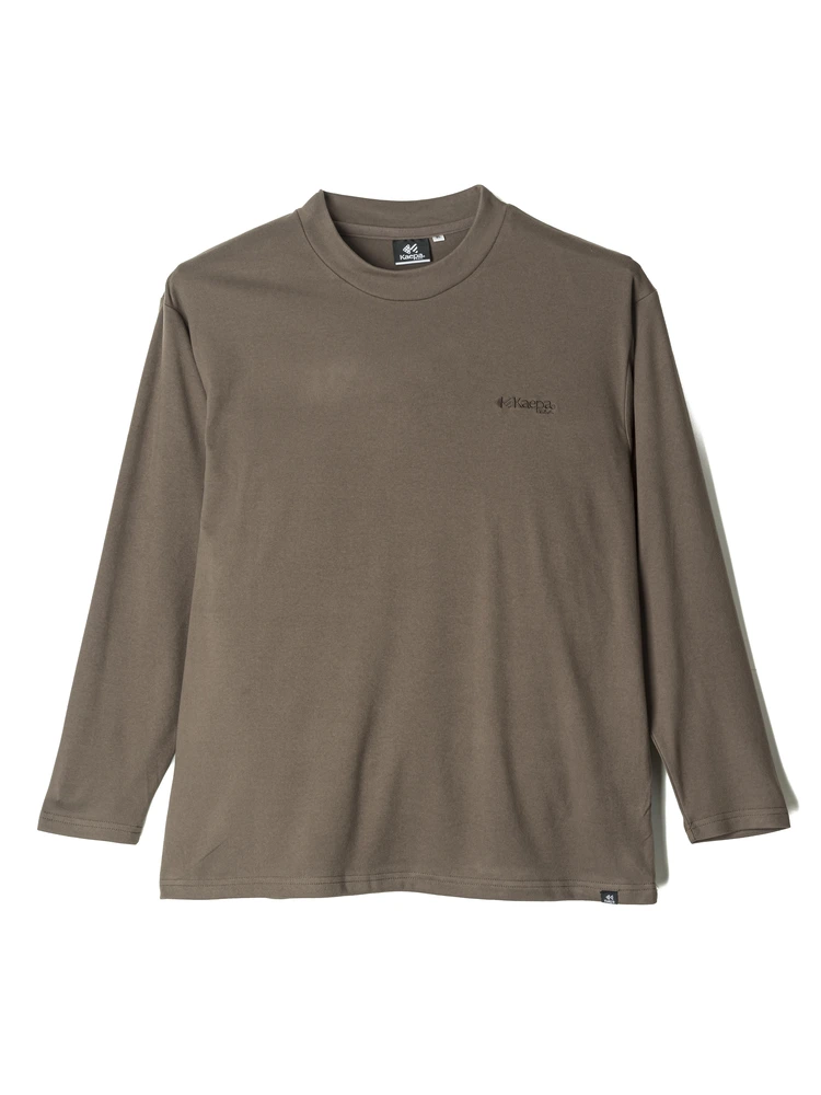 【Kaepa(ケイパ)】両面起毛モックネックＴシャツ