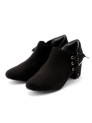 lafarfaサイド紐使いブーティ