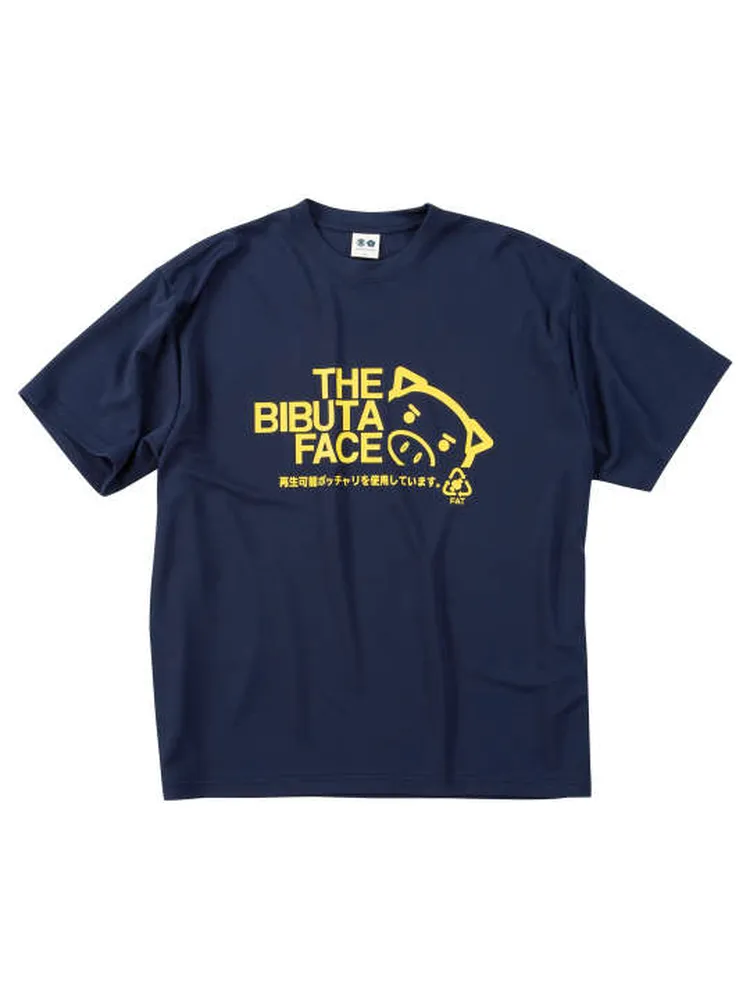 【豊天(ブーデン)】THEBIBUTAFACEDRYハニカムメッシュ半袖Ｔシャツ
